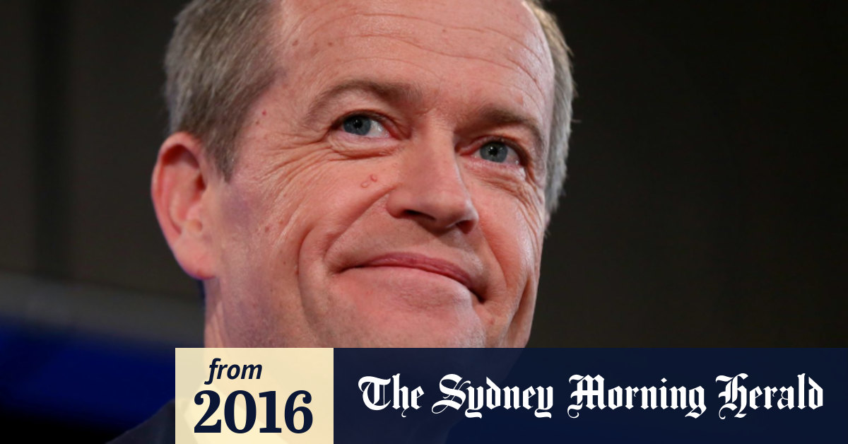 Federal Election 2016 Same Sex Marriage Will Be My First Bill Opposition Leader Bill Shorten 